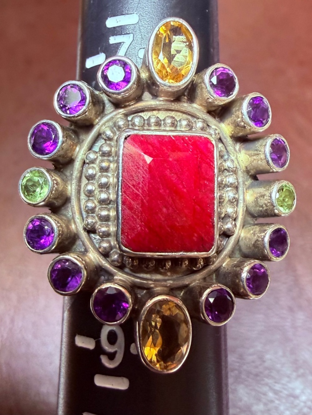 Nicky Butler Limited Edition Ruby and Multi-Gemstone Ring